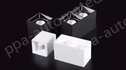 Surface-mounted square cob spotlights 10W