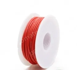 Silicone high temperature cable 28AWG Red
