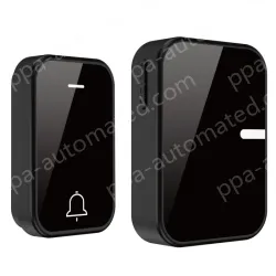 Waterproof one to one free self generating wireless doorbell, home 433 long-distance high volume alarm for the elderly