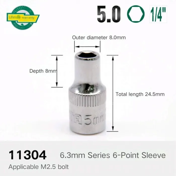 Xiaofei-5.0mm-6.3mm series 1/4-11304