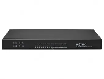 UOTEK 10/100M TCP/IP to 16 Ports RS-232 Serial Device Server