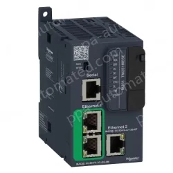 TM251MESE logic controller, Modicon M251, 2x Ethernet