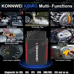 K DIAG Automotive Fault Diagnosis Instrument Engine Fault Reading Fault Code Query Playback Function Testing Tools