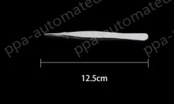 Stainless steel tweezers Straight tip (thick) 12.5cm