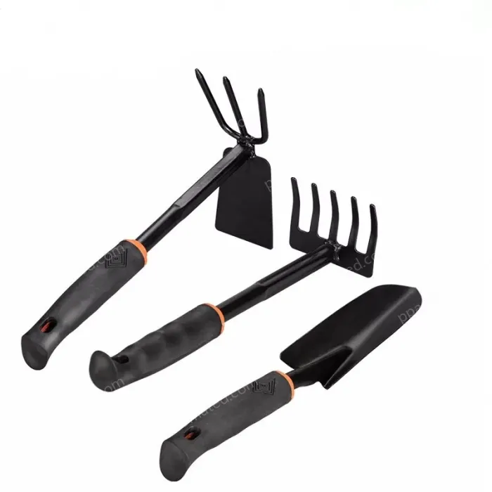Hole shovel + five-tooth rake + dual-purpose nail rake hoe