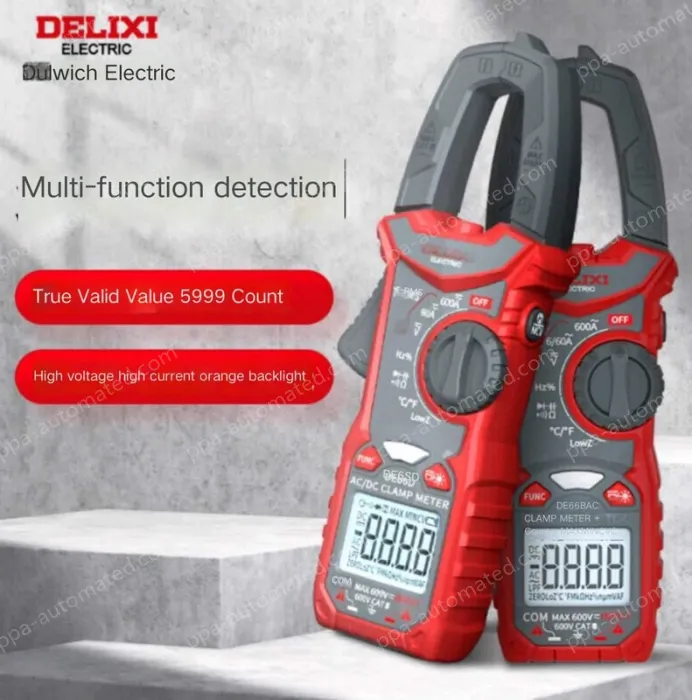 DE66D AC & DC current measurement with NCV