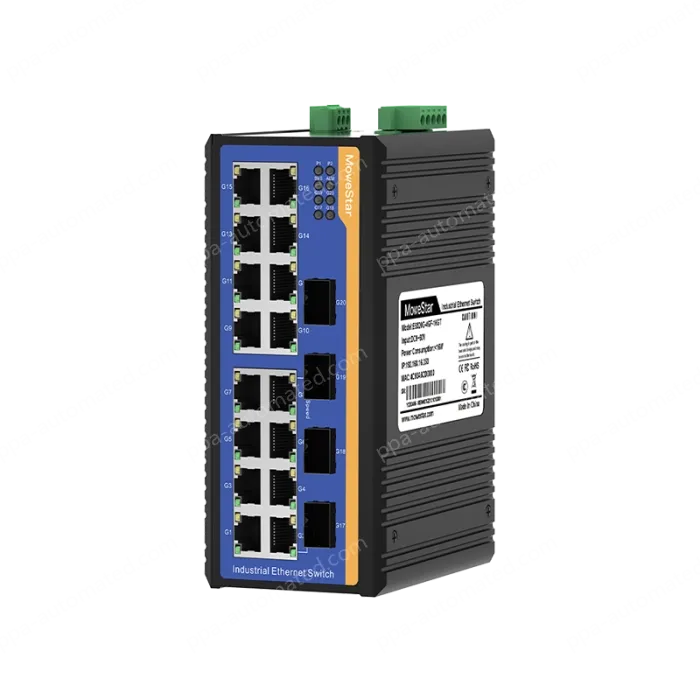 [Gigabit 4 optical 16 electrical] ring network managed industrial switch