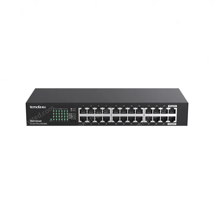 Wire-speed forwarding 24-Port Gigabit Ethernet Switch