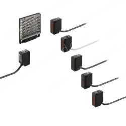 NPN output 20 to 100 mm Adjustable range Compact Photoelectric Sensor