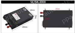 High-power switching power supply 3000W 150V