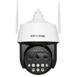 Three-eye zoom full-color 4G high-speed dome camera