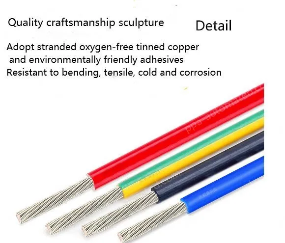 Teflon Wire Cable 12AWG Red 19 cores