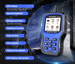 AUTOPHIX BAS100 Automotive 12-24 Lead Acid Battery Tester Analyzer