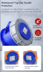 3 pole 63A plug