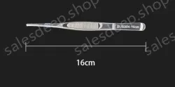 Stainless steel tweezers Straight round head (304 models) 16cm