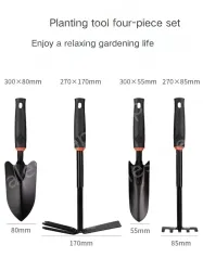 Five-tooth rake + dual-purpose nail rake hoe