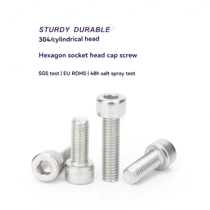 Cylindrical head hexagon socket screws M3*5
