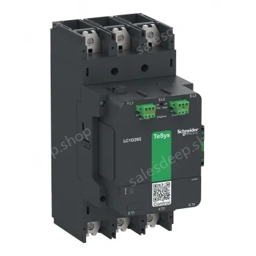LC1G265BEEA Contactor, high power, TeSys Giga, advanced version, 3 pole/NO, AC-3 <=440V 265A, 24-48VAC/DC coil