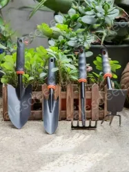 Five-tooth rake + dual-purpose nail rake hoe