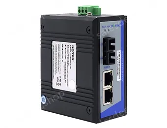 UOTEK 2-Port Gigabit Network Fiber Optic Transceiver