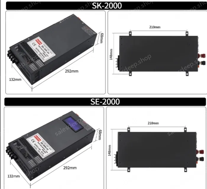 High-power switching power supply 2000W 15V