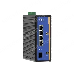 1 Port Gigabit SFP + 4 Ports Gigabit RJ45 Din-Rail Dual Band Wi-Fi6 Wireless Router