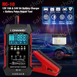 RC-10 Automotive Fault Diagnosis Instrument Engine Fault Reading Fault Code Query Playback Function Testing Tools