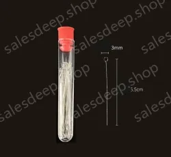 Metal inoculation sticks Double-strand 3mm (5 tubes/tube)