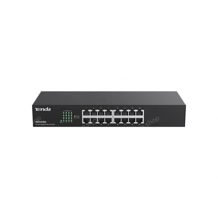 Wire-speed forwarding16-Port Gigabit Ethernet Switch