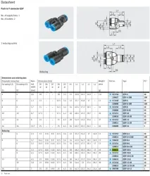 Push-in fitting QSY-10-6(FESTO)