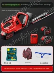 Industrial powerful single-edged 10-cell 5.0Ah two batteries and one charger
