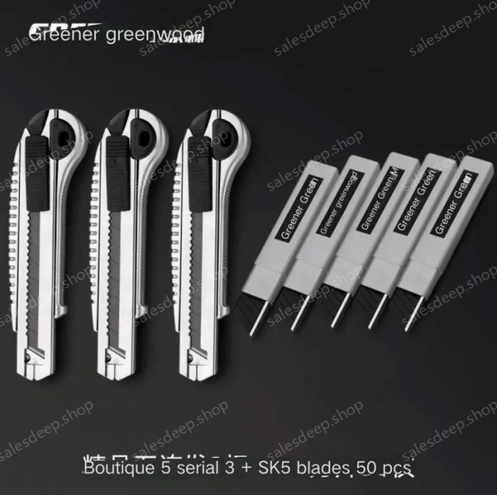 3 high-quality five consecutive shots + 5 alloy blades + 50 SK5 blades