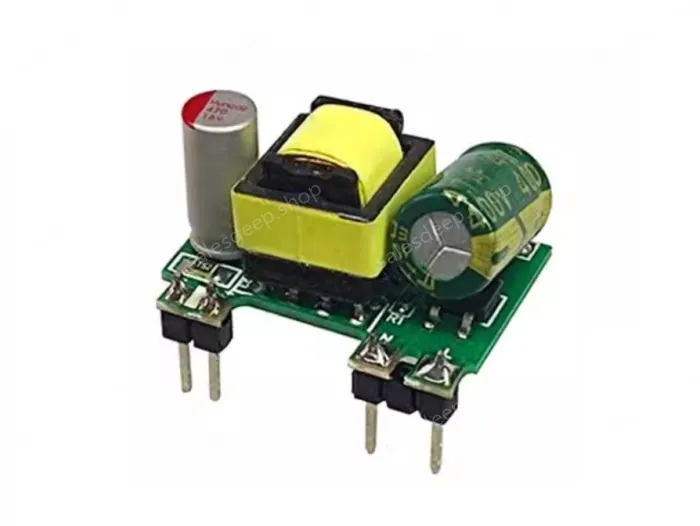 Small, safe isolated, regulated power supply switching power supply module 12V 450MA Horizontal pins