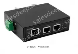 10/100M to 2 Ports RS-232/485/422 Serial Device Server